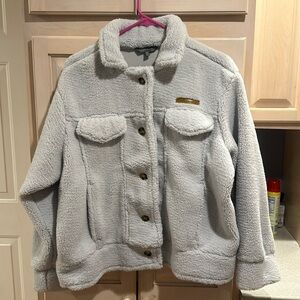 Simply Southern Women’s Medium Furry Fleece Jacket EUC